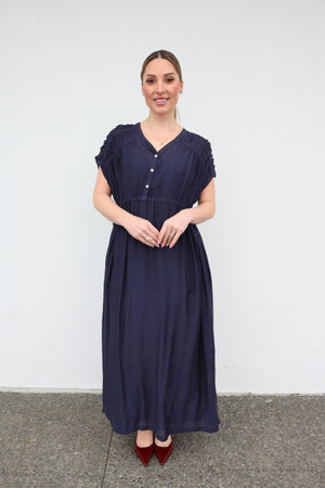AGNES DRESS NAVY