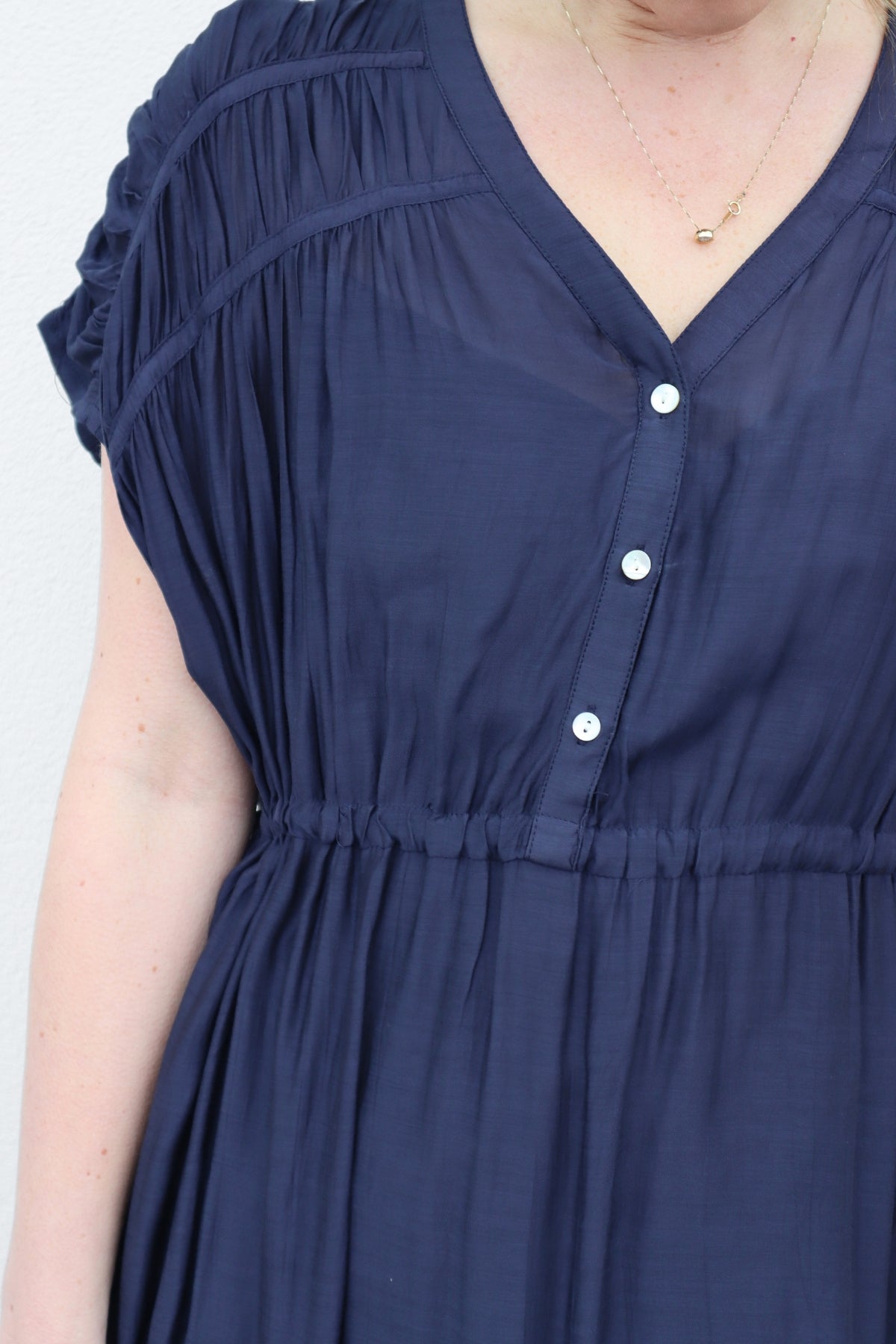 AGNES DRESS NAVY