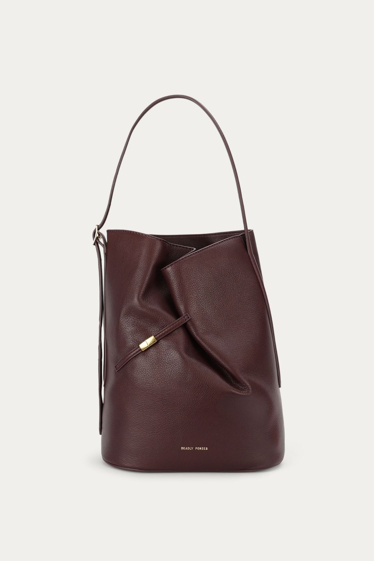 CLIPPITY TOTE DARK CHERRY