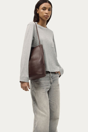CLIPPITY TOTE DARK CHERRY