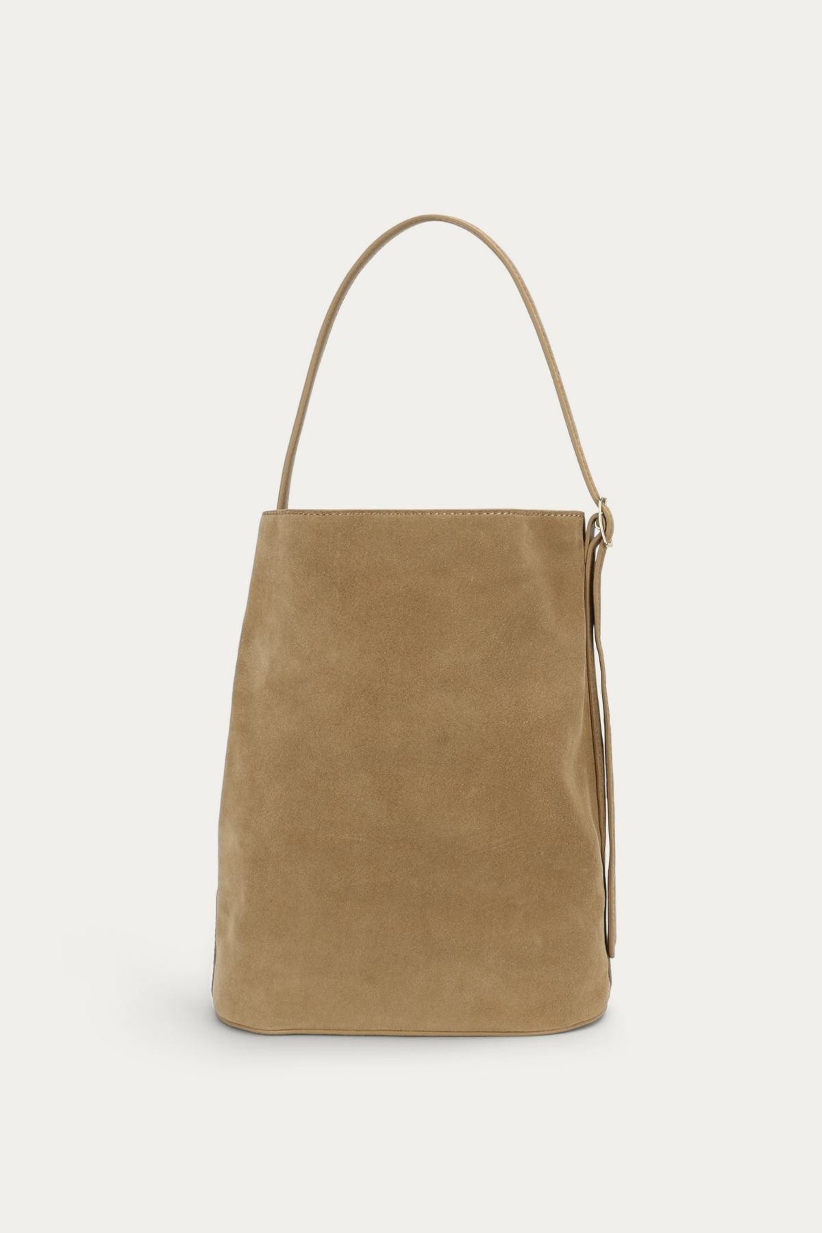 CLIPPITY TOTE OAT SUEDE