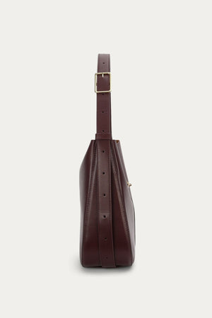 LARGE FOLDABIT TOTE DARK CHERRY