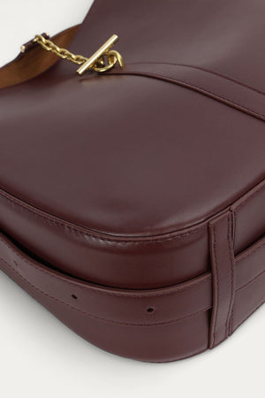 LARGE FOLDABIT TOTE DARK CHERRY