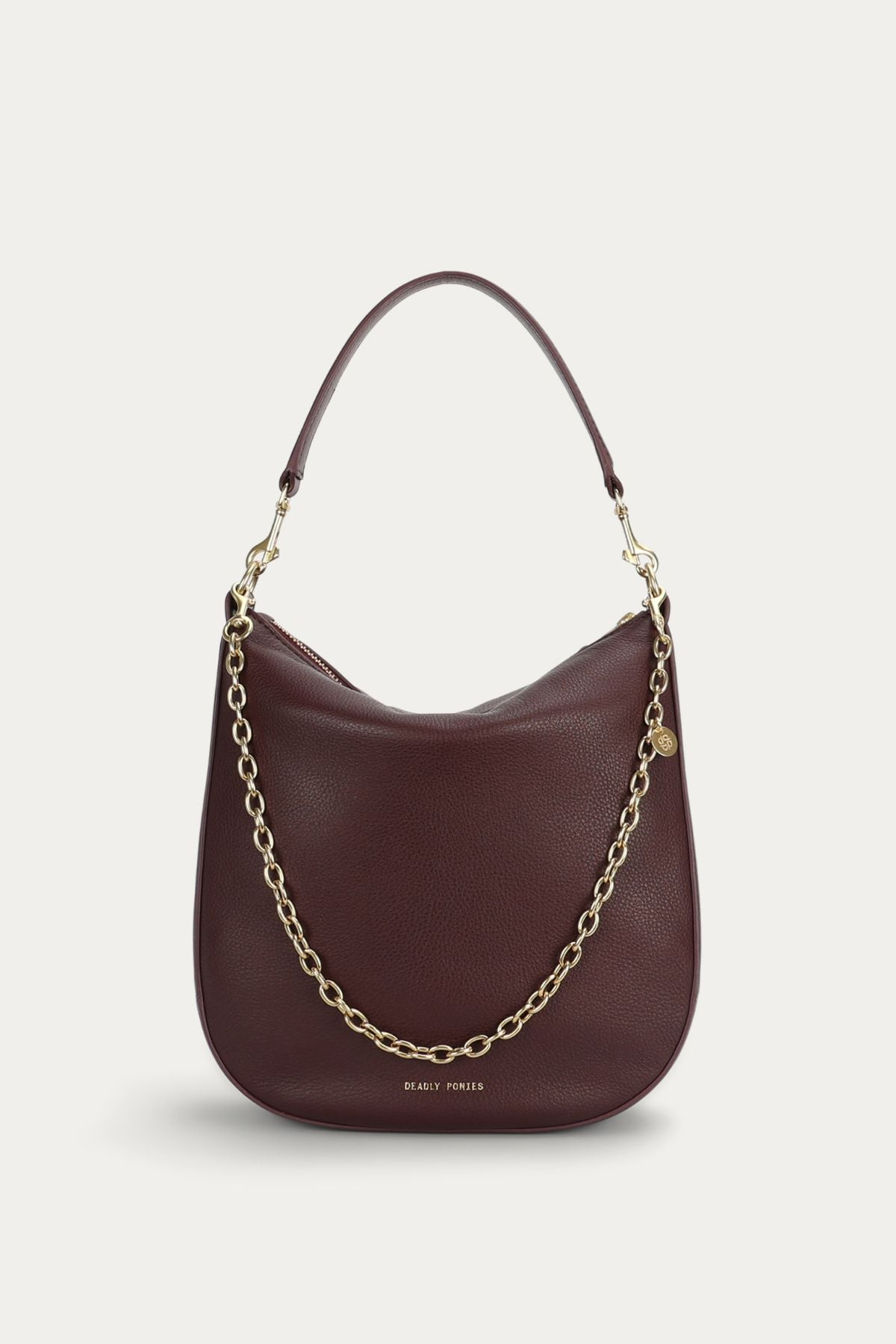 MEDIUM SLING BAG DARK CHERRY