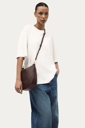 MEDIUM SLING BAG DARK CHERRY