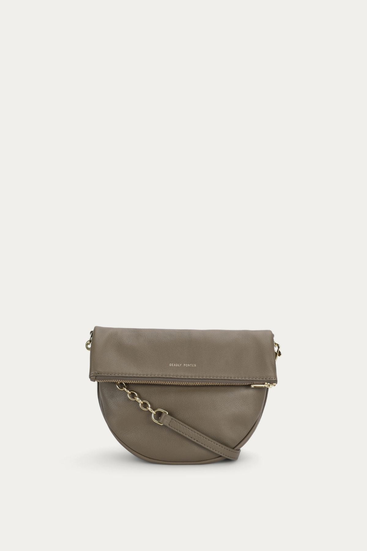 MINI LEOPARD CROSSBODY DUNE
