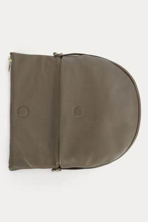 MINI LEOPARD CROSSBODY DUNE
