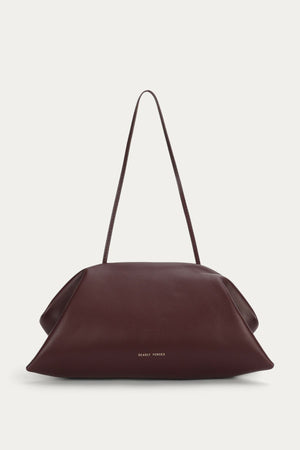 VAULT CLUTCH DARK CHERRY