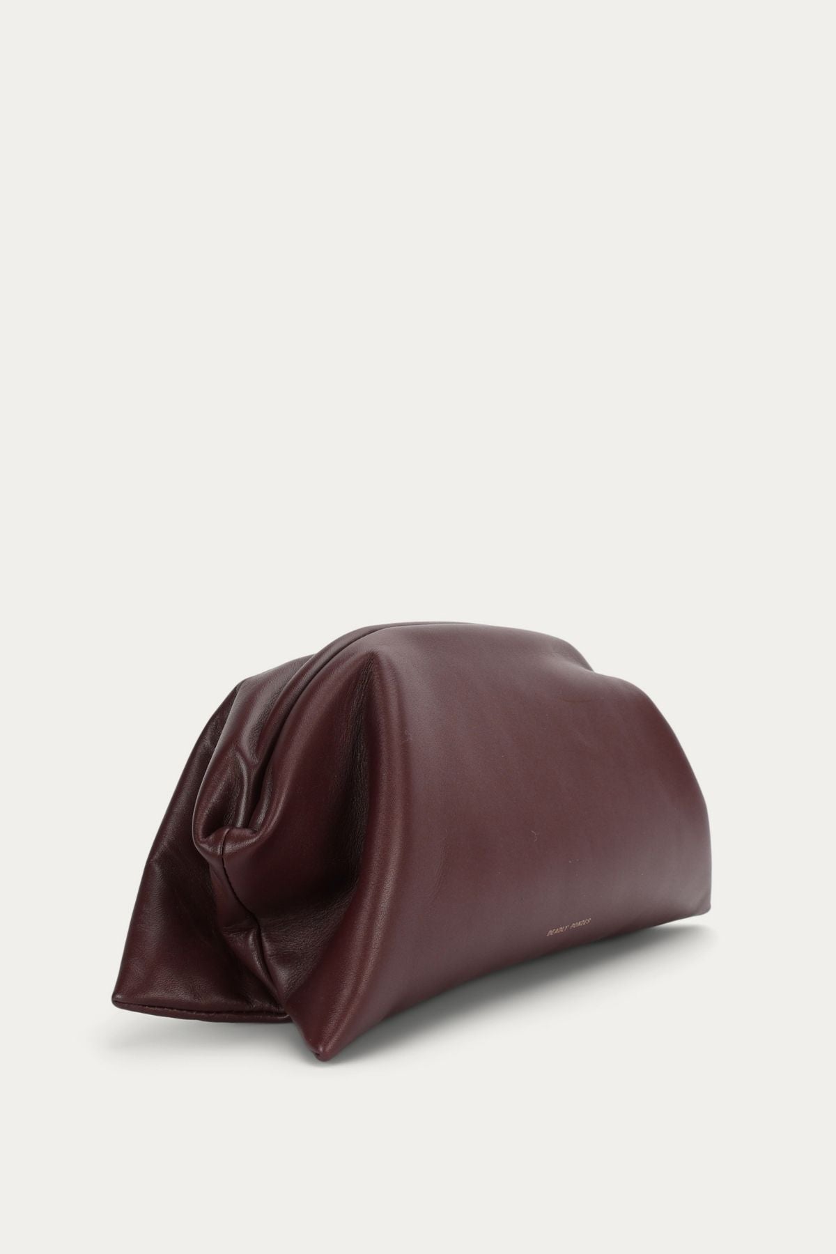 VAULT CLUTCH DARK CHERRY