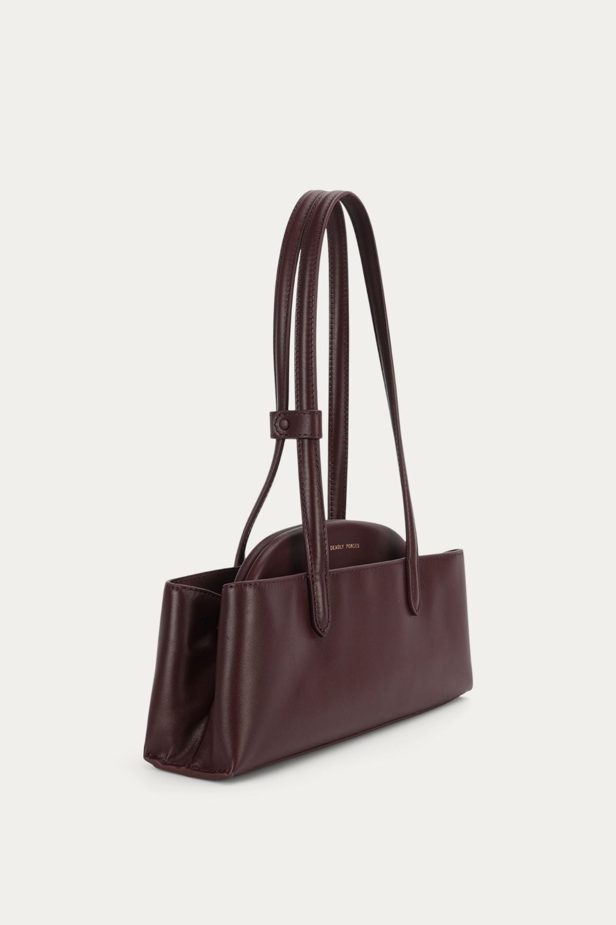 MINI VAULT TOTE DARK CHERRY