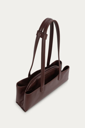 MINI VAULT TOTE DARK CHERRY