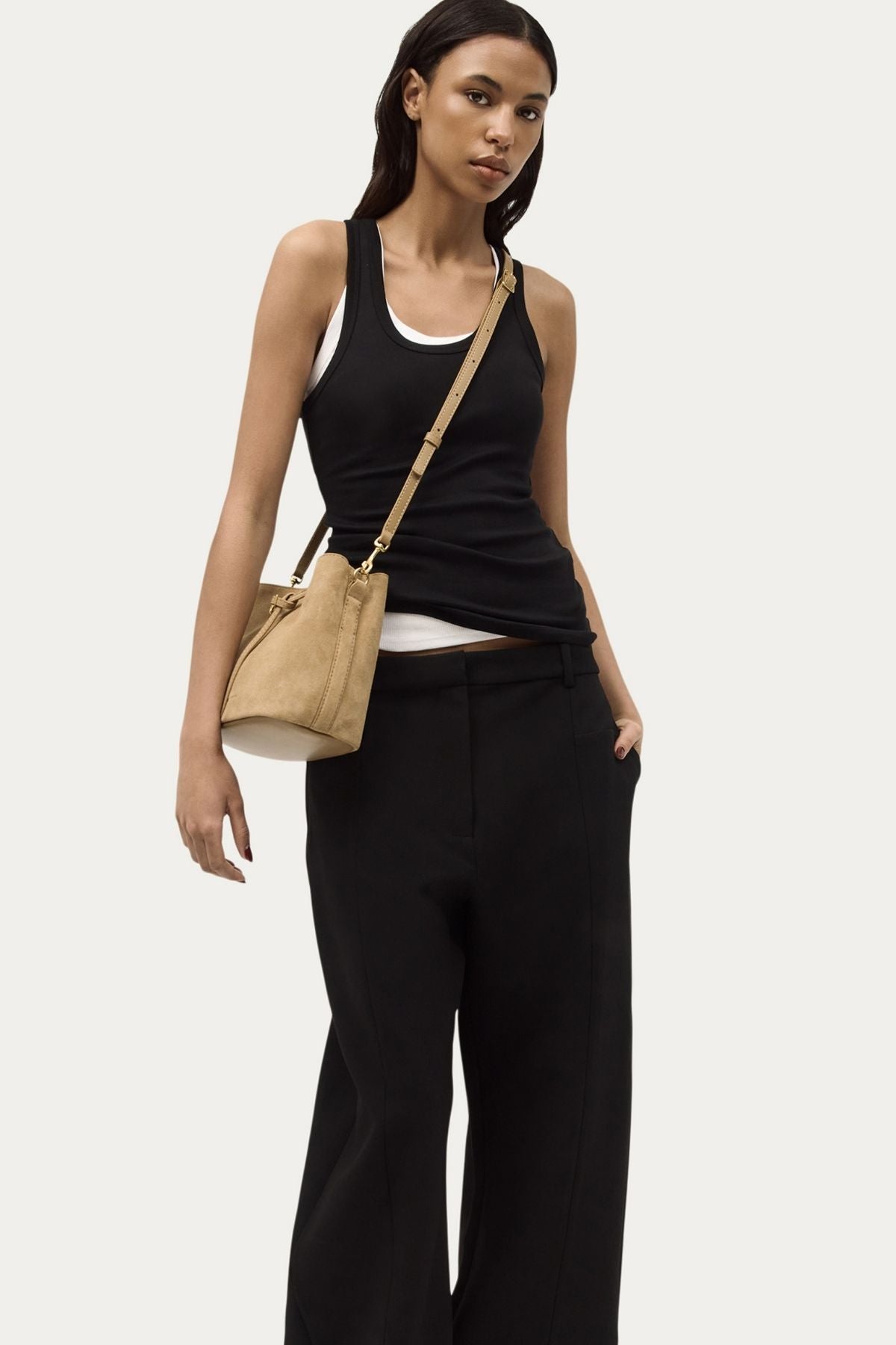 PENNY BAG OAT SUEDE