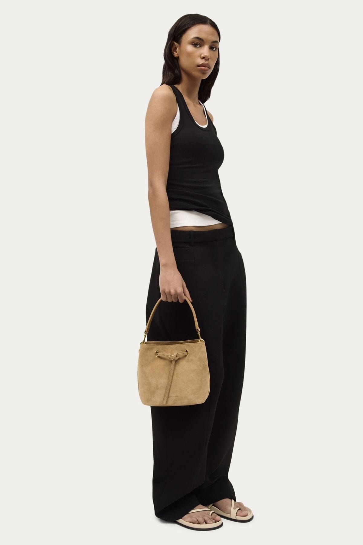 PENNY BAG OAT SUEDE