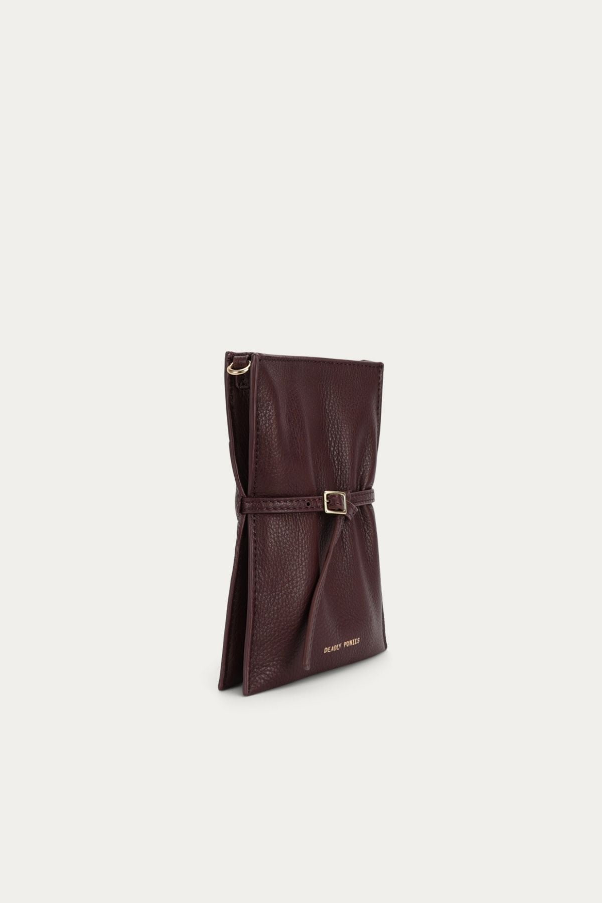 PENNY PHONE POUCH DARK CHERRY