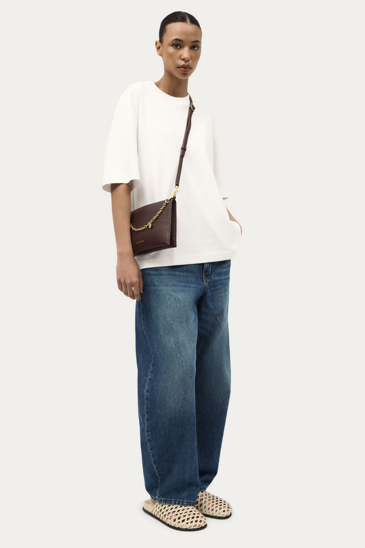 SIAMESE BAG DARK CHERRY