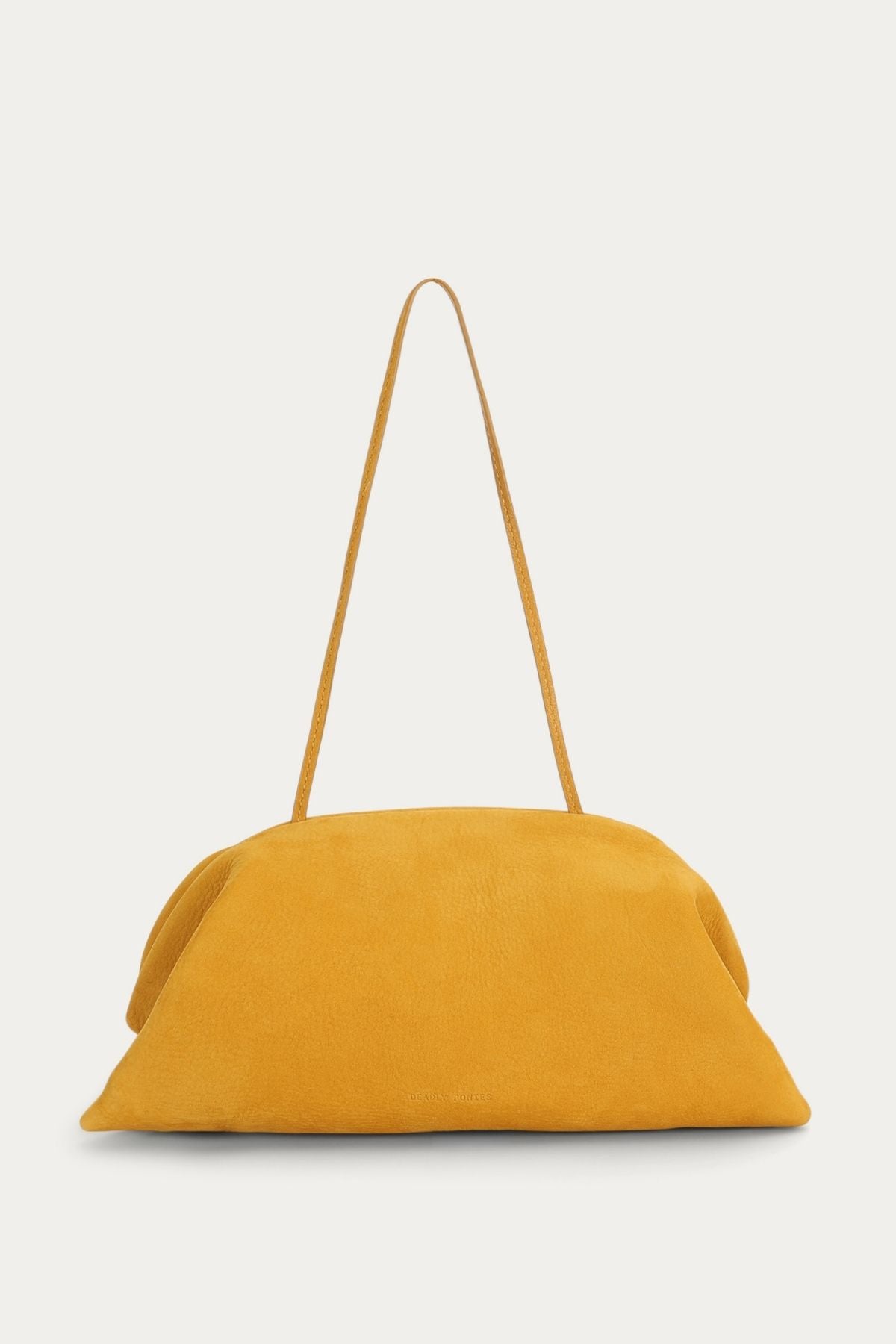 VAULT CLUTCH SUNFLOWER NUBUCK