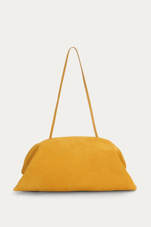 VAULT CLUTCH SUNFLOWER NUBUCK