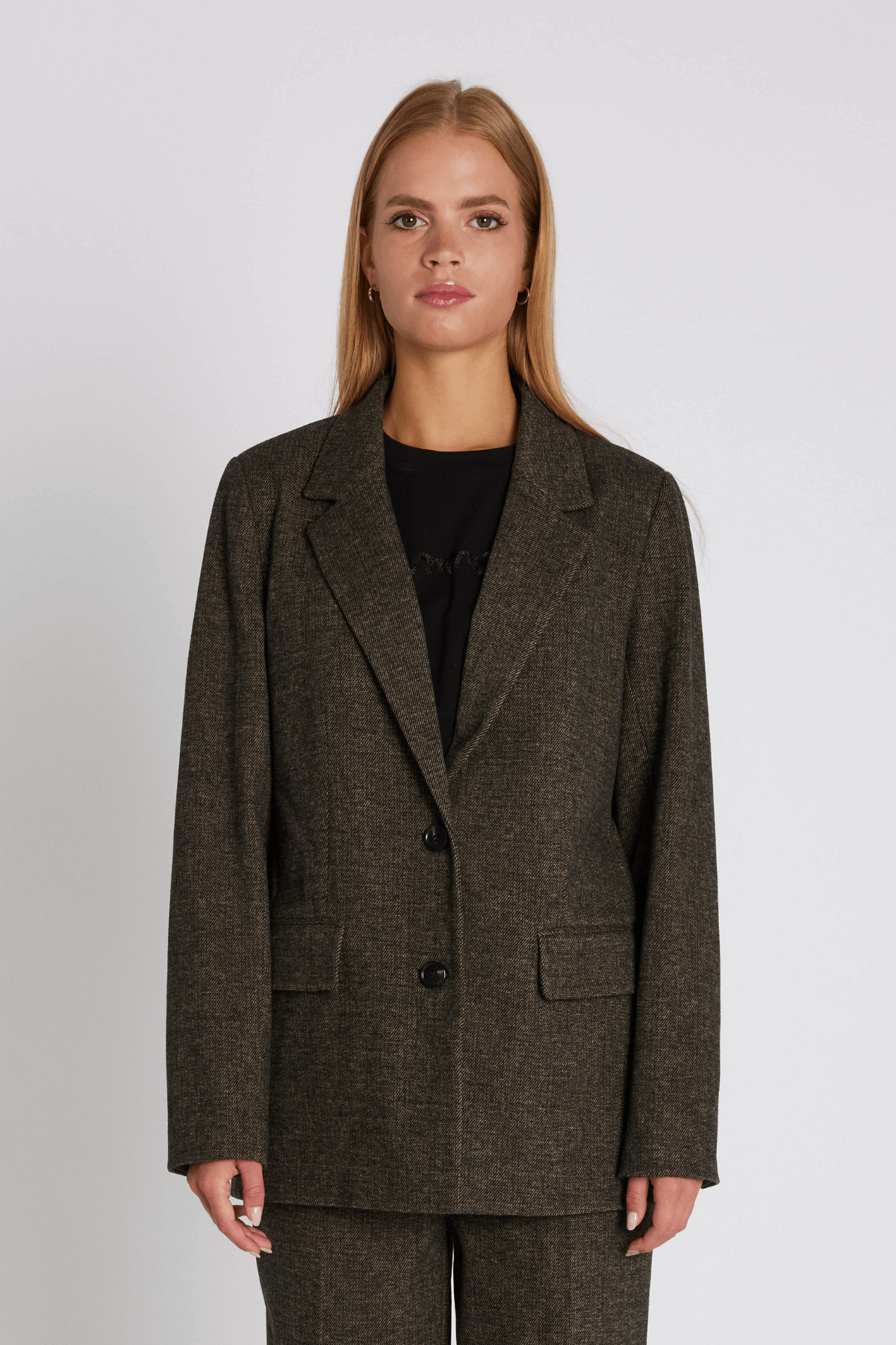 ELLY BLAZER BROWN SUGAR