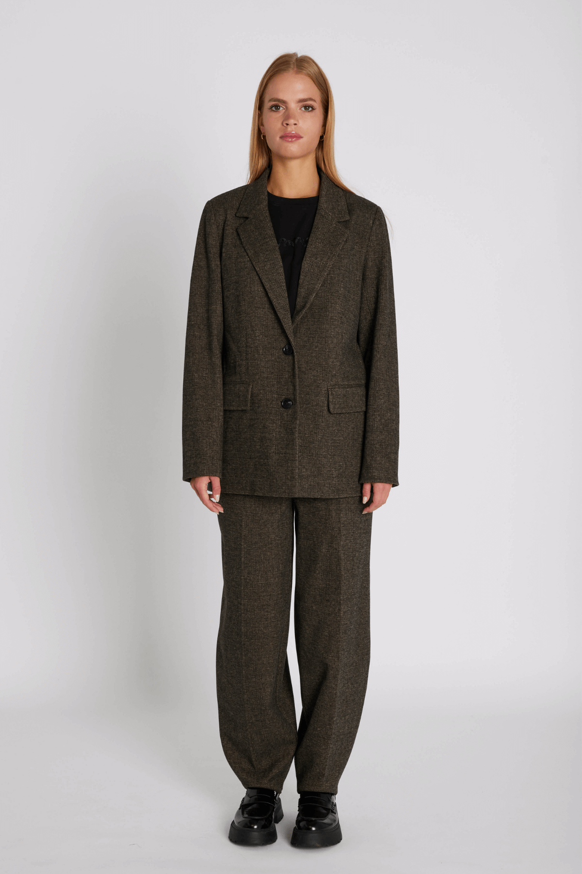 ELLY BLAZER BROWN SUGAR