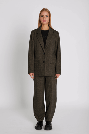 ELLY BLAZER BROWN SUGAR