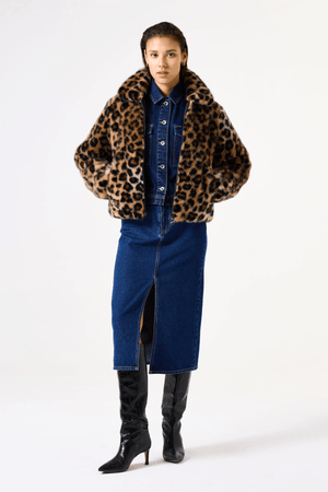 GJ500911 OUTDOOR OUTERWEAR LEOPARD