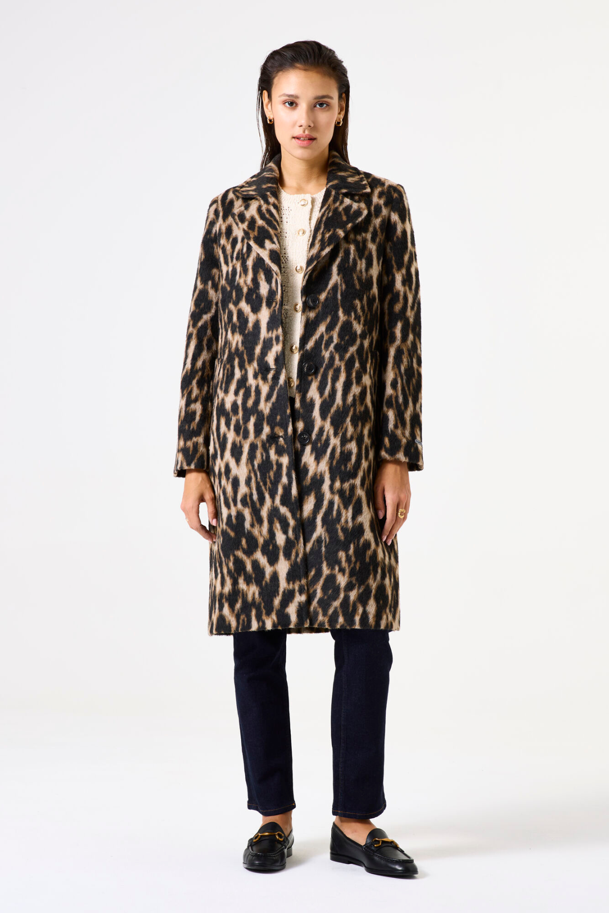GJ500917 LADIES JACKET LEOPARD