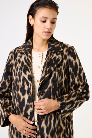 GJ500917 LADIES JACKET LEOPARD