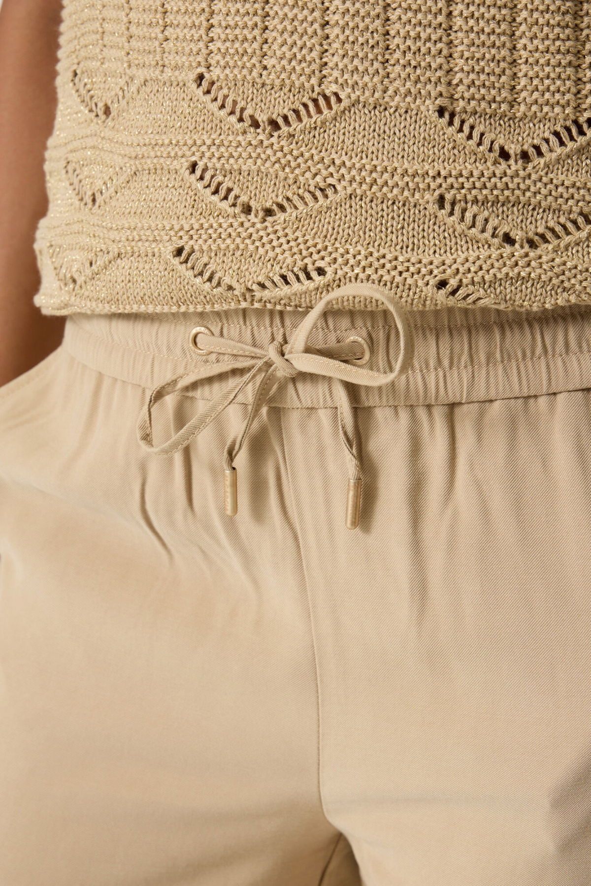 LADIES PANTS SALT SAND