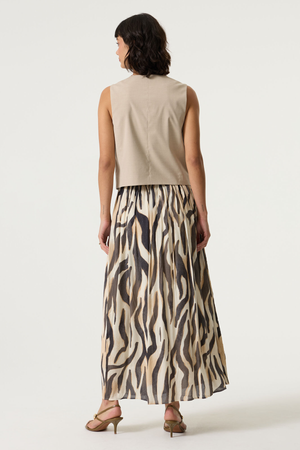 LADIES MIDI SKIRT TURTLEDOVE