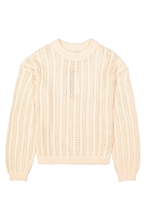 H50041 LADIES PULLOVER WHITECAP