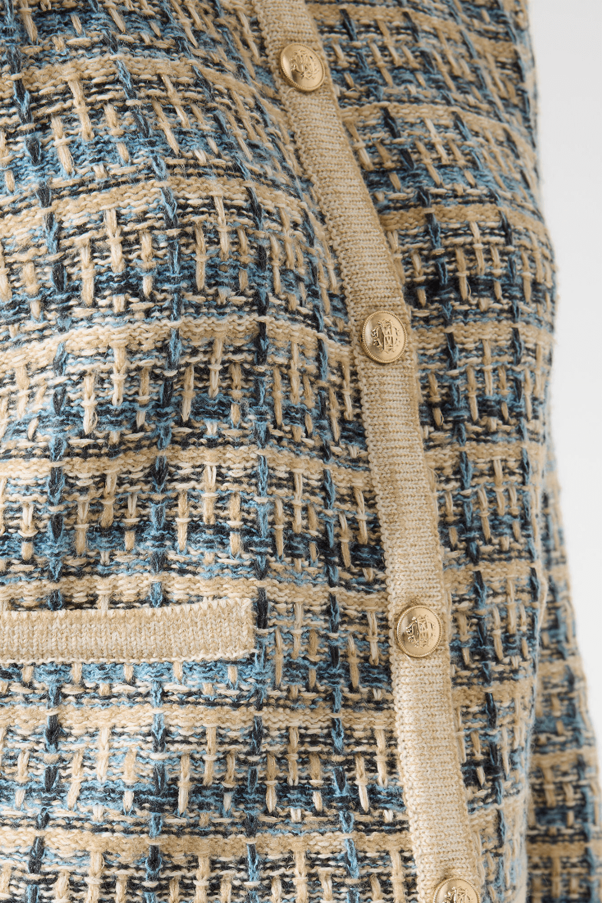H50051 LADIES CARDIGAN WHITECAP