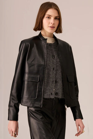 HAVILAND CARDIGAN CHARCOAL