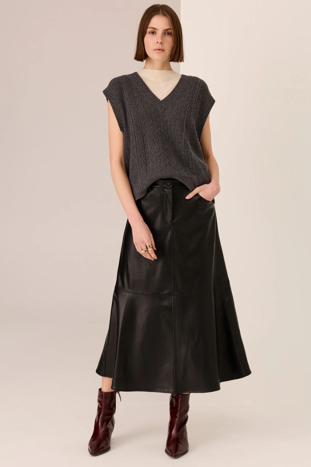 HUGO SKIRT BLACK