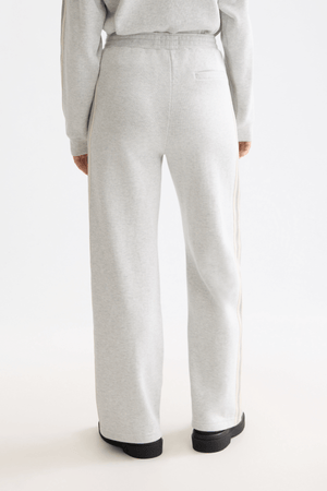 INTERLOCK SWEATPANTS LIGHT GREY MELANGE
