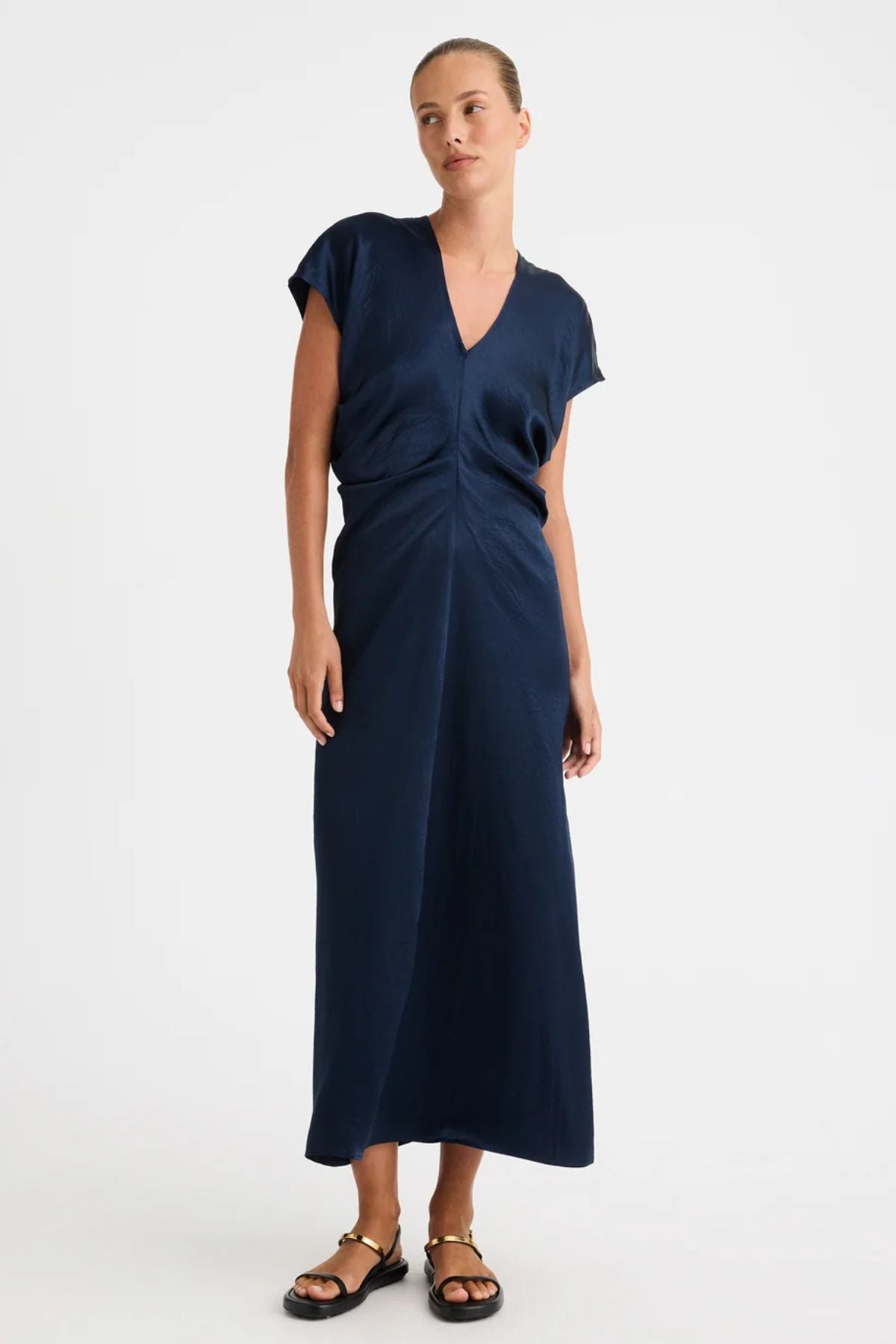 JASMINE DRESS NAVY