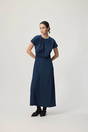 JULIO DRESS DARK PURPLE