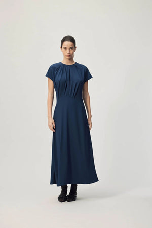 JULIO DRESS DARK PURPLE