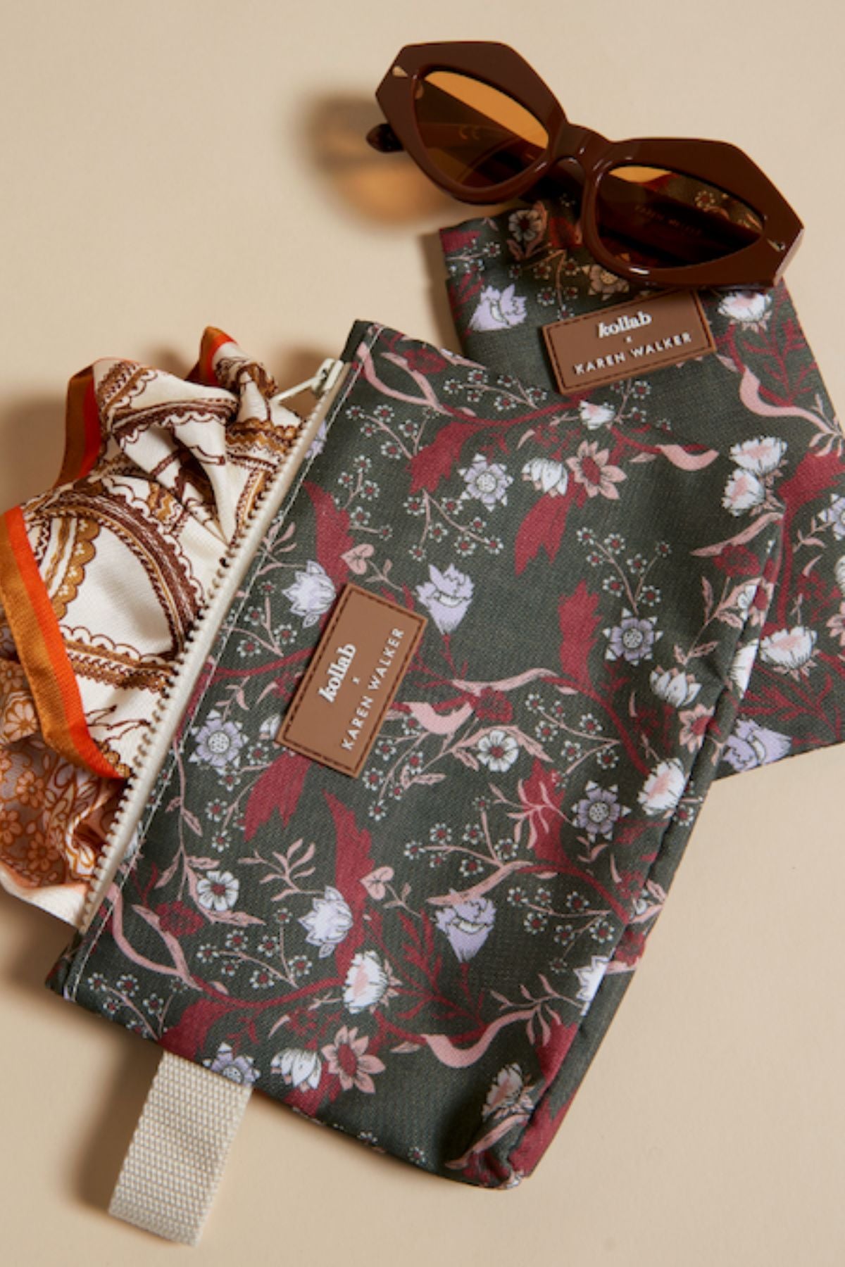 GLASSES CASE WHIMSY FLORAL