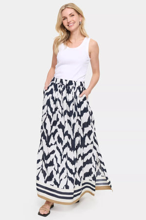 KHLOE SKIRT BLACK MONOCHROME