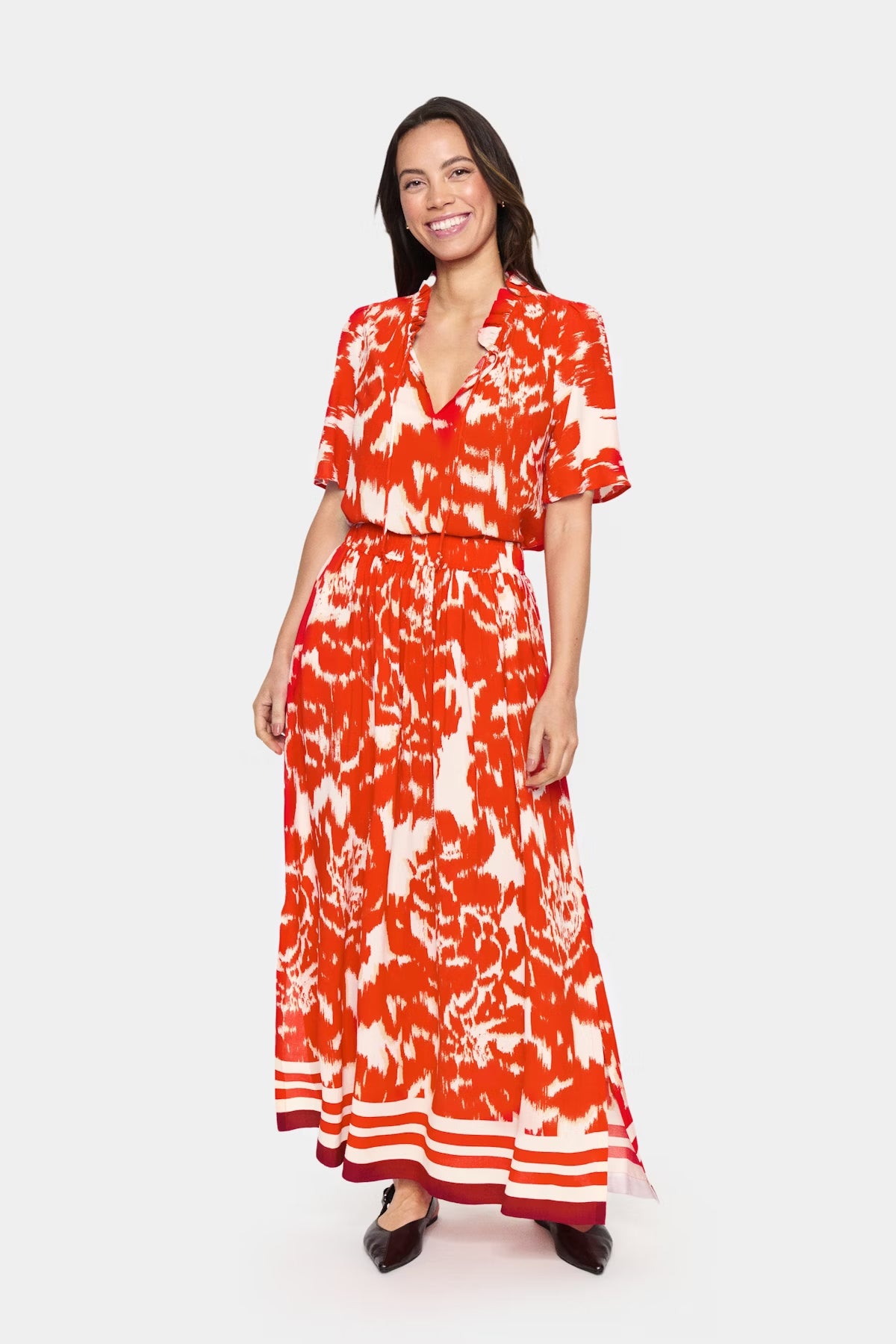 KHLOE SKIRT POINCIANA WATER