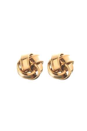 KNOT EARRINGS GOLD