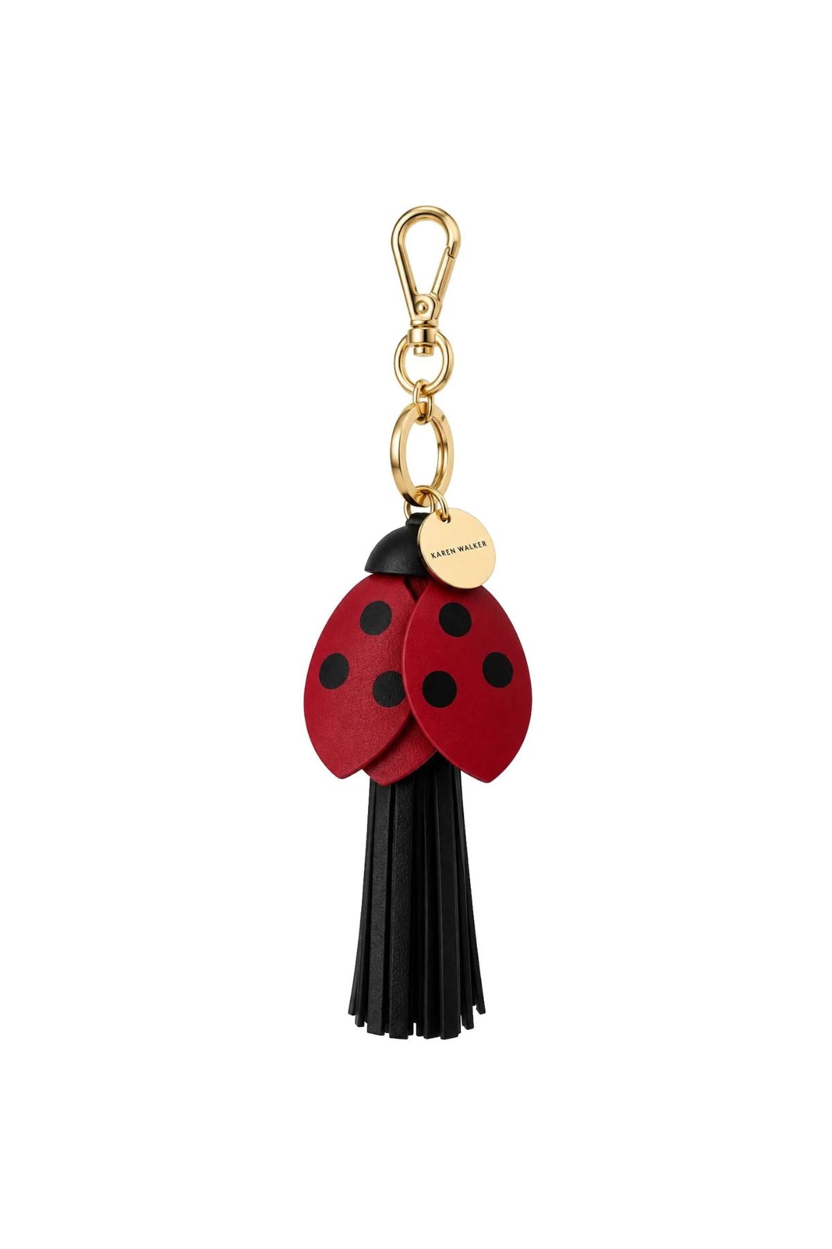 LADYBUG TASSEL CHARM RED MULTI