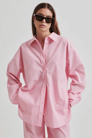 LUCINE LONGLINE SHIRT PINK COSMOS