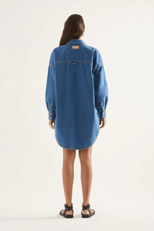 LUNA DRESS MODERNA BLUE