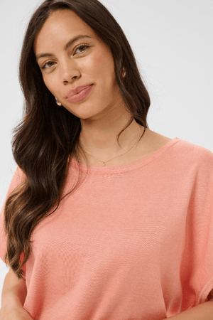 MILA R-N PULLOVER BLOOMING DAHLIA