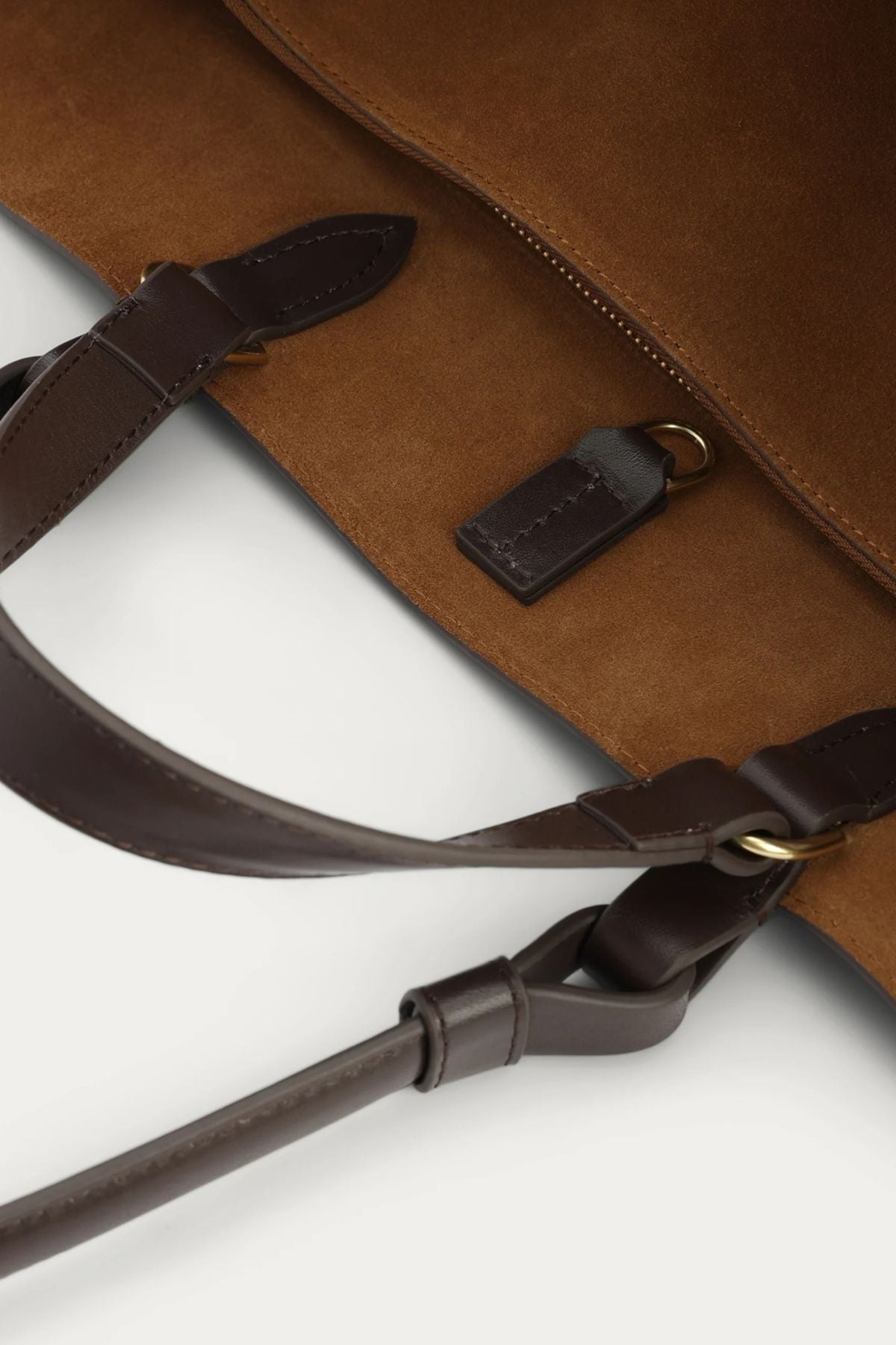 MR BANDIT TOTE MAXI JAVA SUEDE