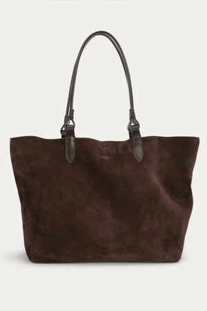MR BANDIT TOTE MAXI JAVA SUEDE