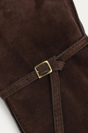 MR PENNY POUCHETTE JAVA SUEDE