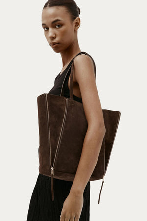 MR SCURRY TOTE MIDI JAVA SUEDE