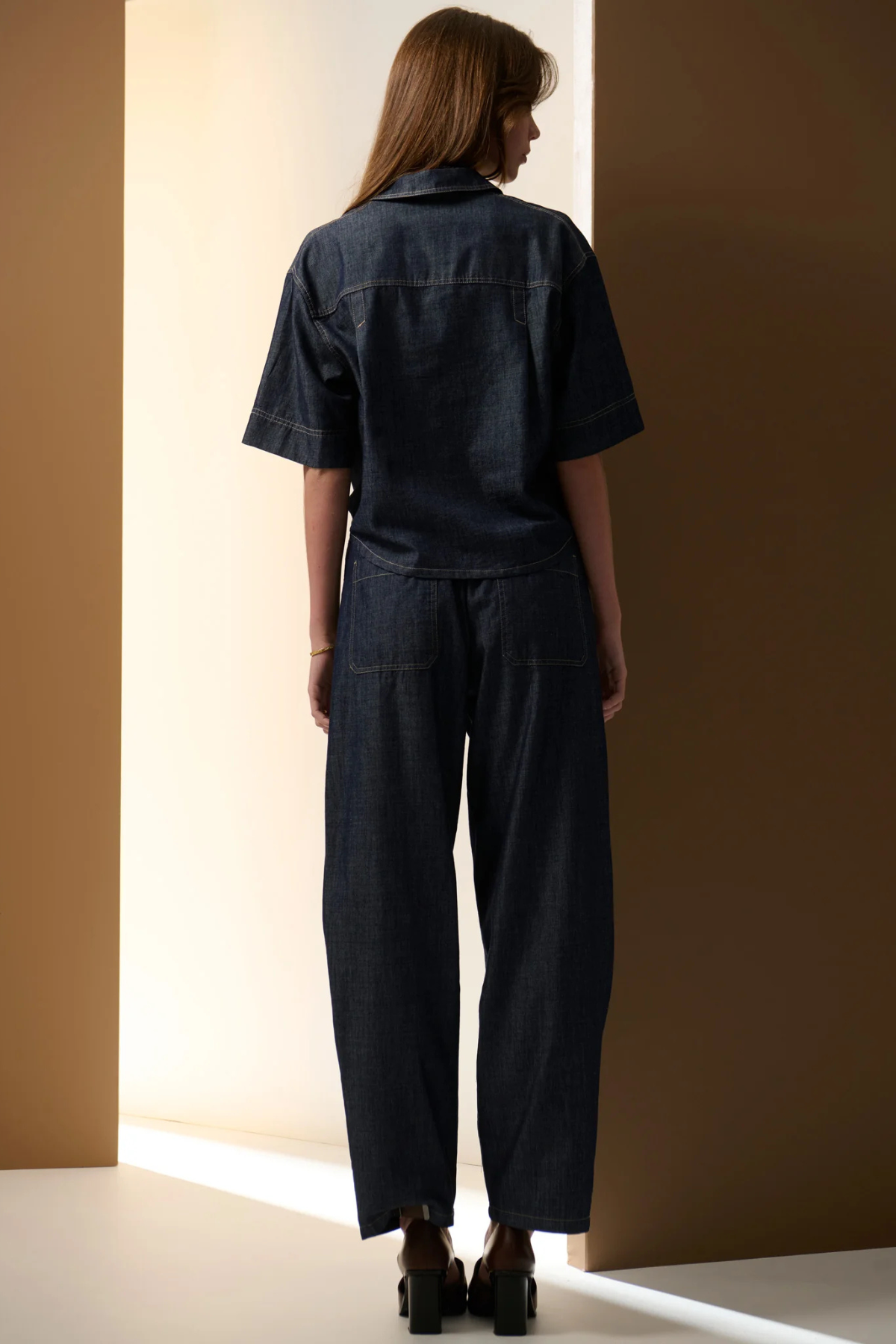 MUHLE DENIM SHIRT INDIGO